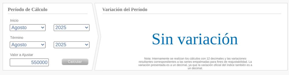 Calculadora IPC del INE